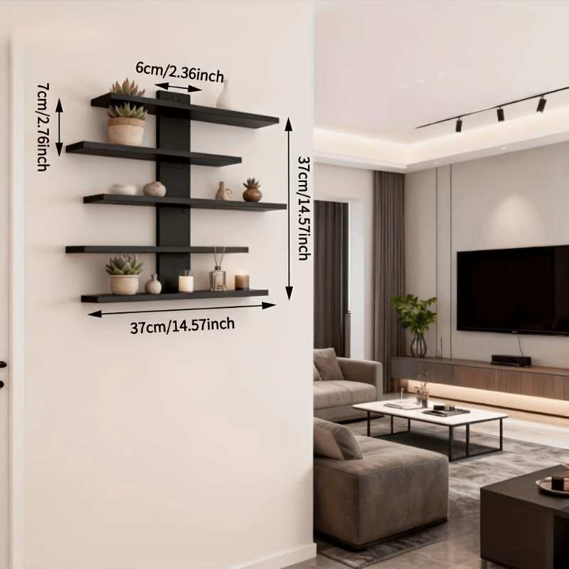 Étagère Murale Verticale Design Moderne