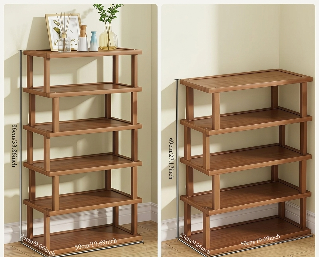 Meuble à Chaussures Compact en MDF