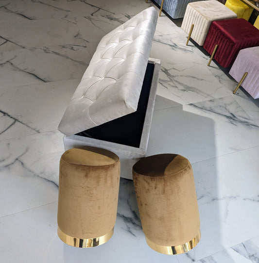 Pack rangement + 2 tabourets