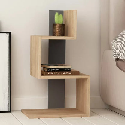 Table de Chevet Moderne avec Rangement – Design Minimaliste