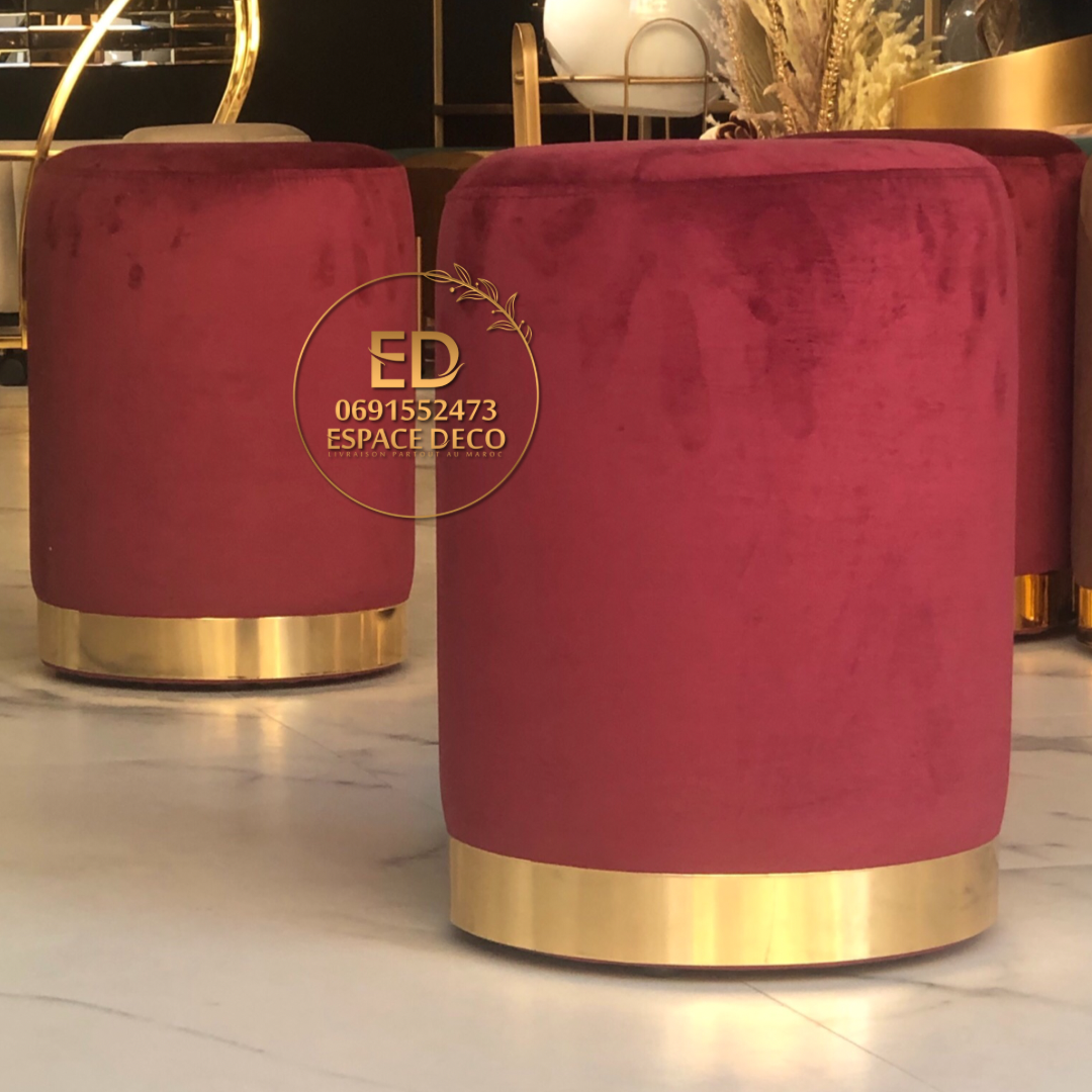 Pack deux tabourets européen + table essentielle