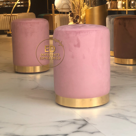 Pack 2 tabourets européens